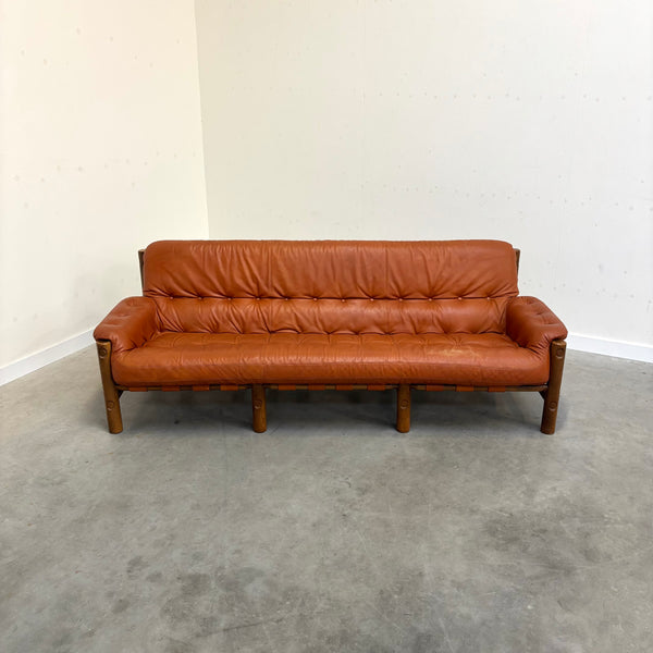 Vintage Brutalist, Brazilian style lounge sofa, 1960s