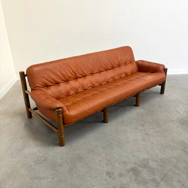 Vintage Brutalist, Brazilian style lounge sofa, 1960s
