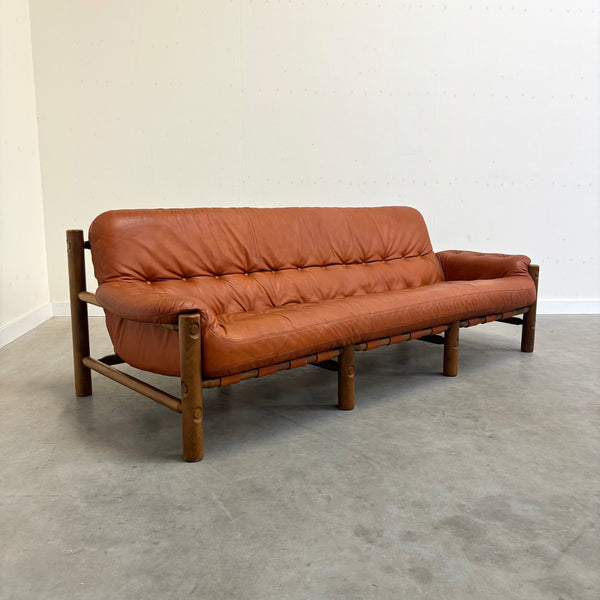 Vintage Brutalist, Brazilian style lounge sofa, 1960s