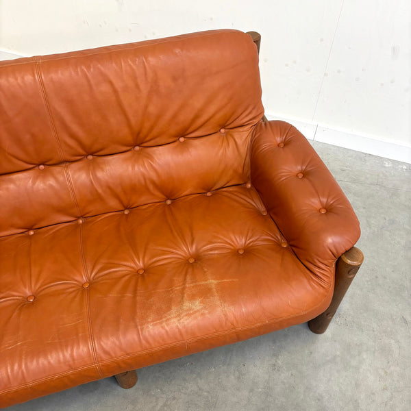 Vintage Brutalist, Brazilian style lounge sofa, 1960s