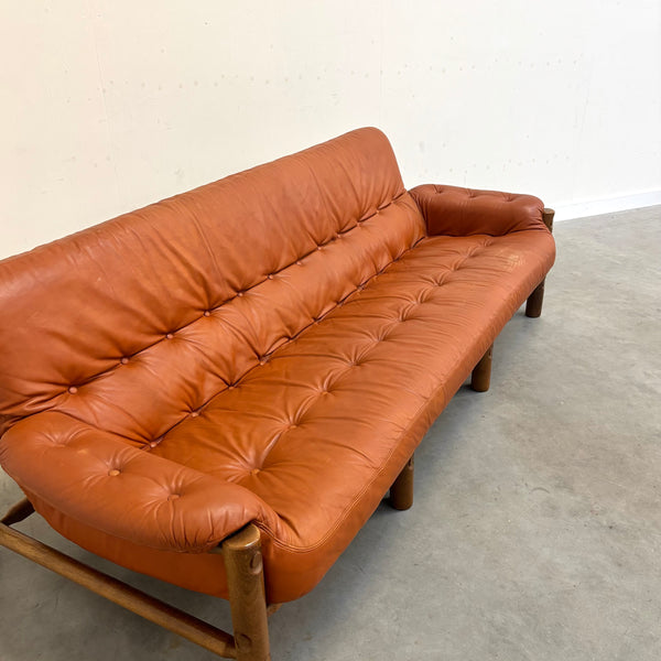 Vintage Brutalist, Brazilian style lounge sofa, 1960s