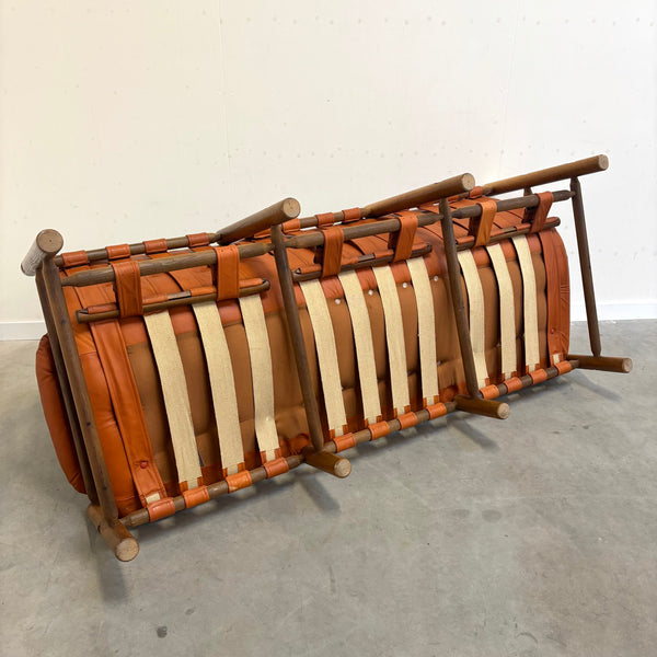 Vintage Brutalist, Brazilian style lounge sofa, 1960s