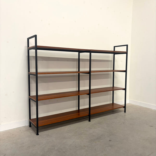 Teak bookcase / roomdivider, 1960s