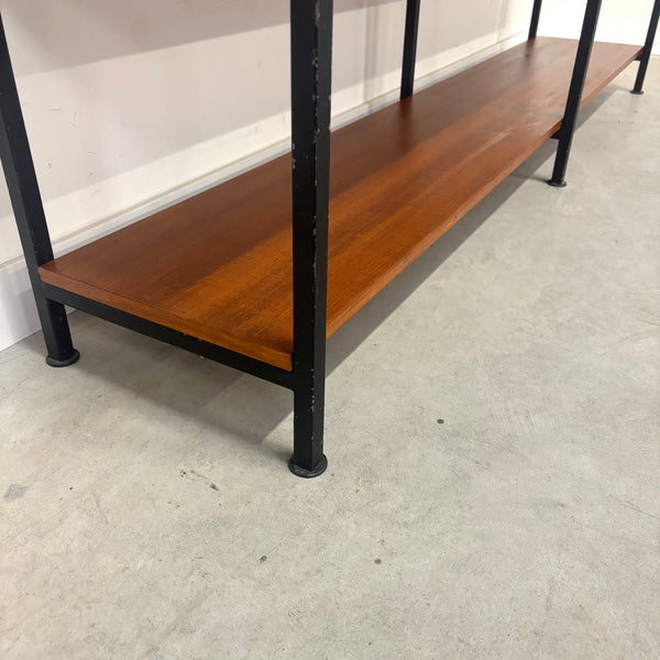 Teak bookcase / roomdivider, 1960s