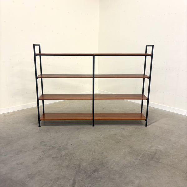 Teak bookcase / roomdivider, 1960s