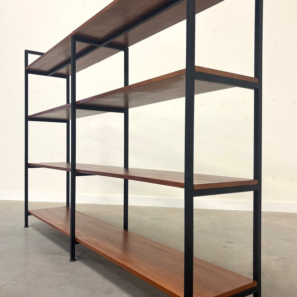 Teak bookcase / roomdivider, 1960s