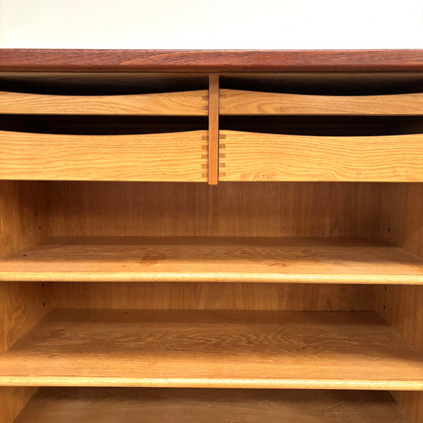 Danish sideboard by Kjaernulf for Bruno Hansen, 1960s