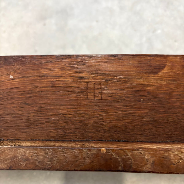 Hague School oak armchair, Dutch Art Deco ca. 1920s (1 of 2)