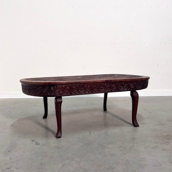 Mid century hand crafted coffee table