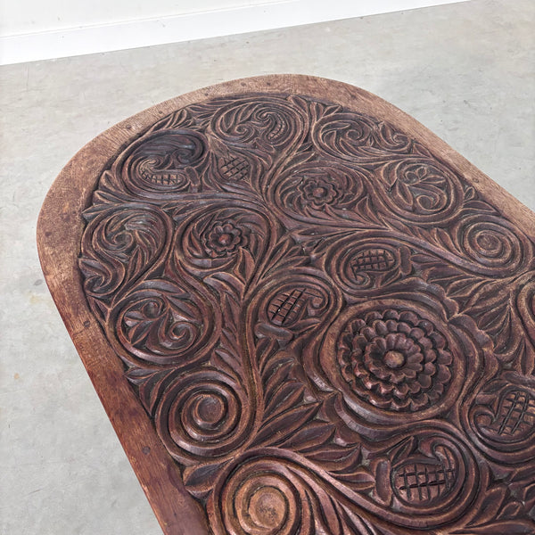 Mid century hand crafted coffee table