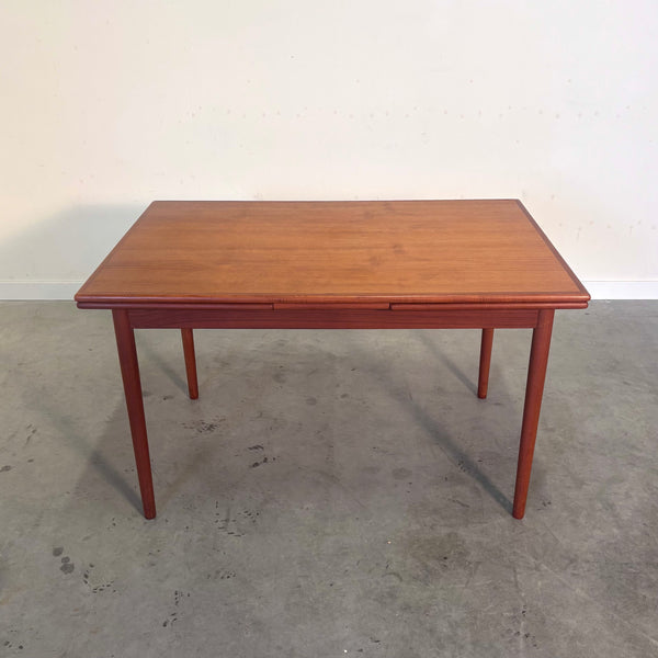 Danish teak dining table, 1960s
