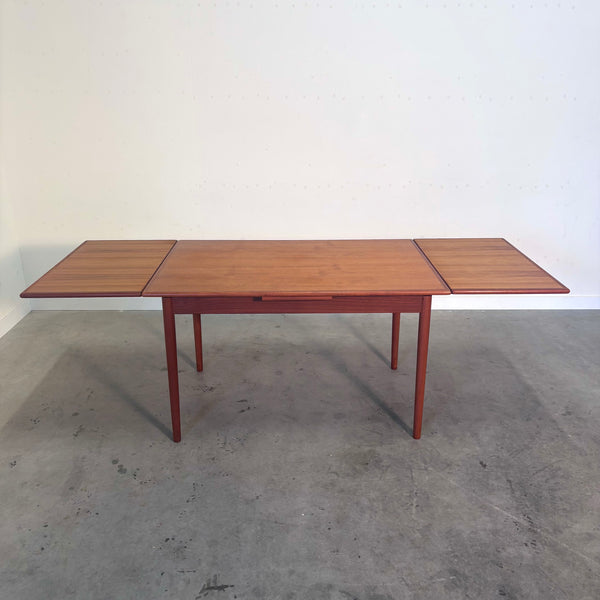 Danish teak dining table, 1960s