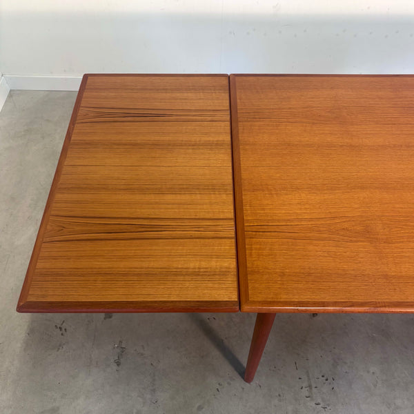 Danish teak dining table, 1960s