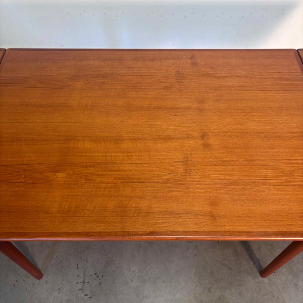 Danish teak dining table, 1960s