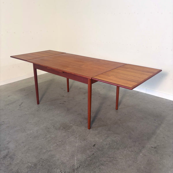Danish teak dining table, 1960s