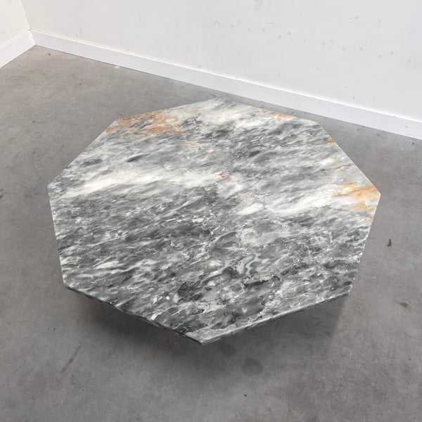Vintage marble coffee table, 1970s