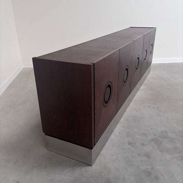 Brutalist style sidebard, 1970s