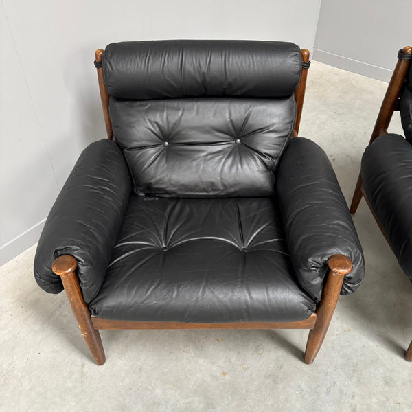 Lounge chairs by Eric Merthen for Ire Möbel AB, 1960s