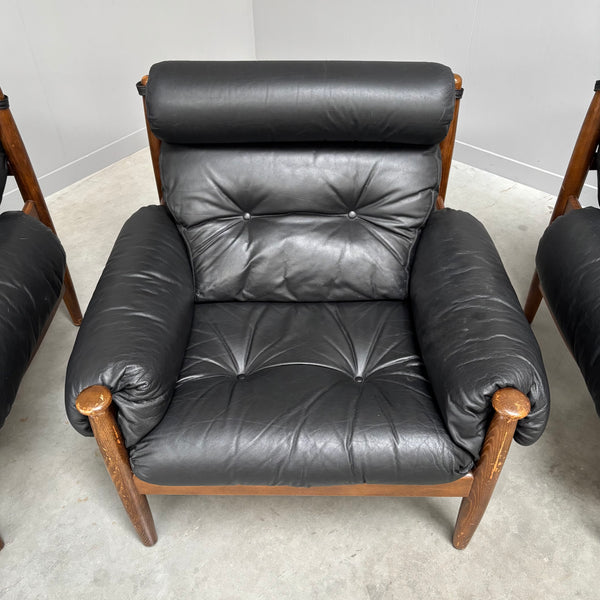 Lounge chairs by Eric Merthen for Ire Möbel AB, 1960s