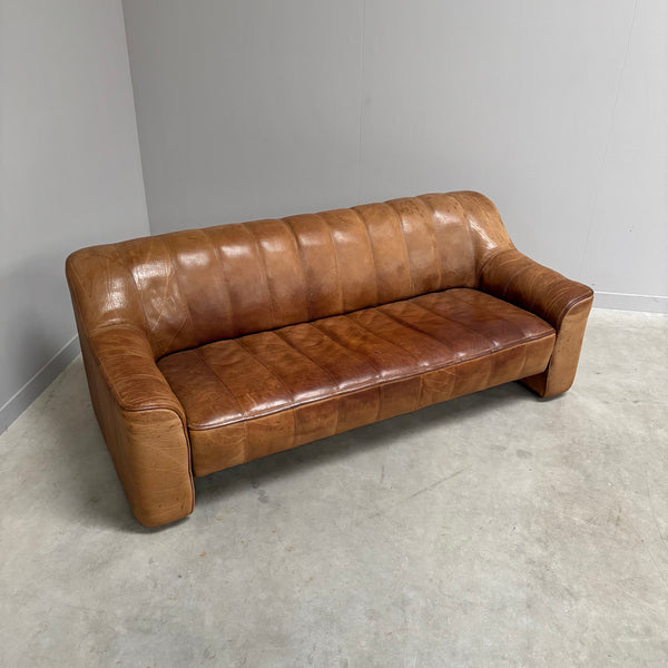 Vintage De Sede DS44 3 seat sofa, 1970s