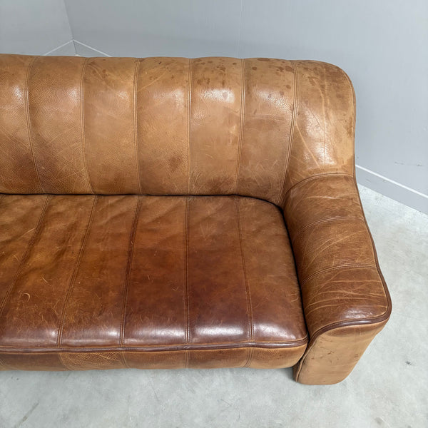 Vintage De Sede DS44 3 seat sofa, 1970s
