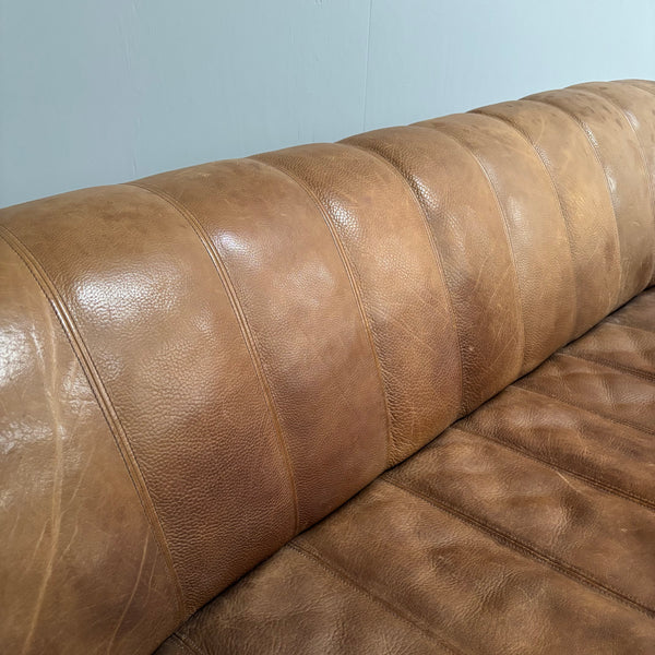 Vintage De Sede DS44 3 seat sofa, 1970s