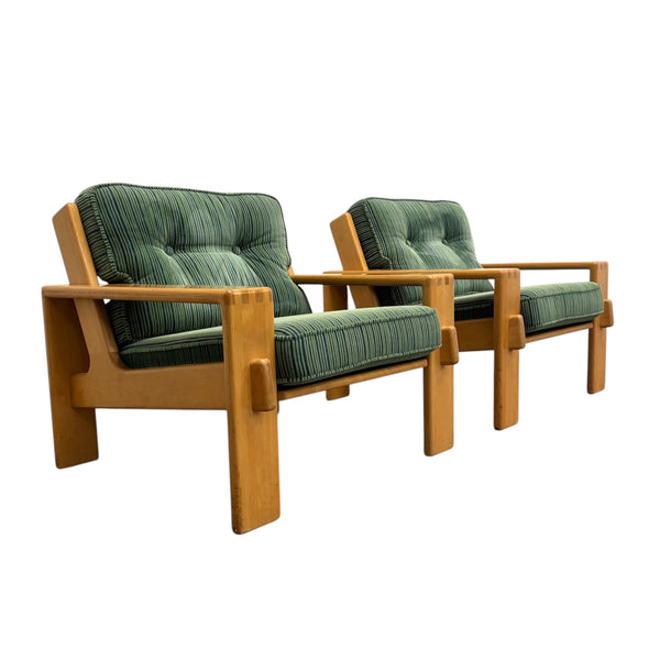 Set Asko Bonanza lounge chairs, Finland 1960s