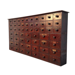 Antique pharmacy chest, 1900s