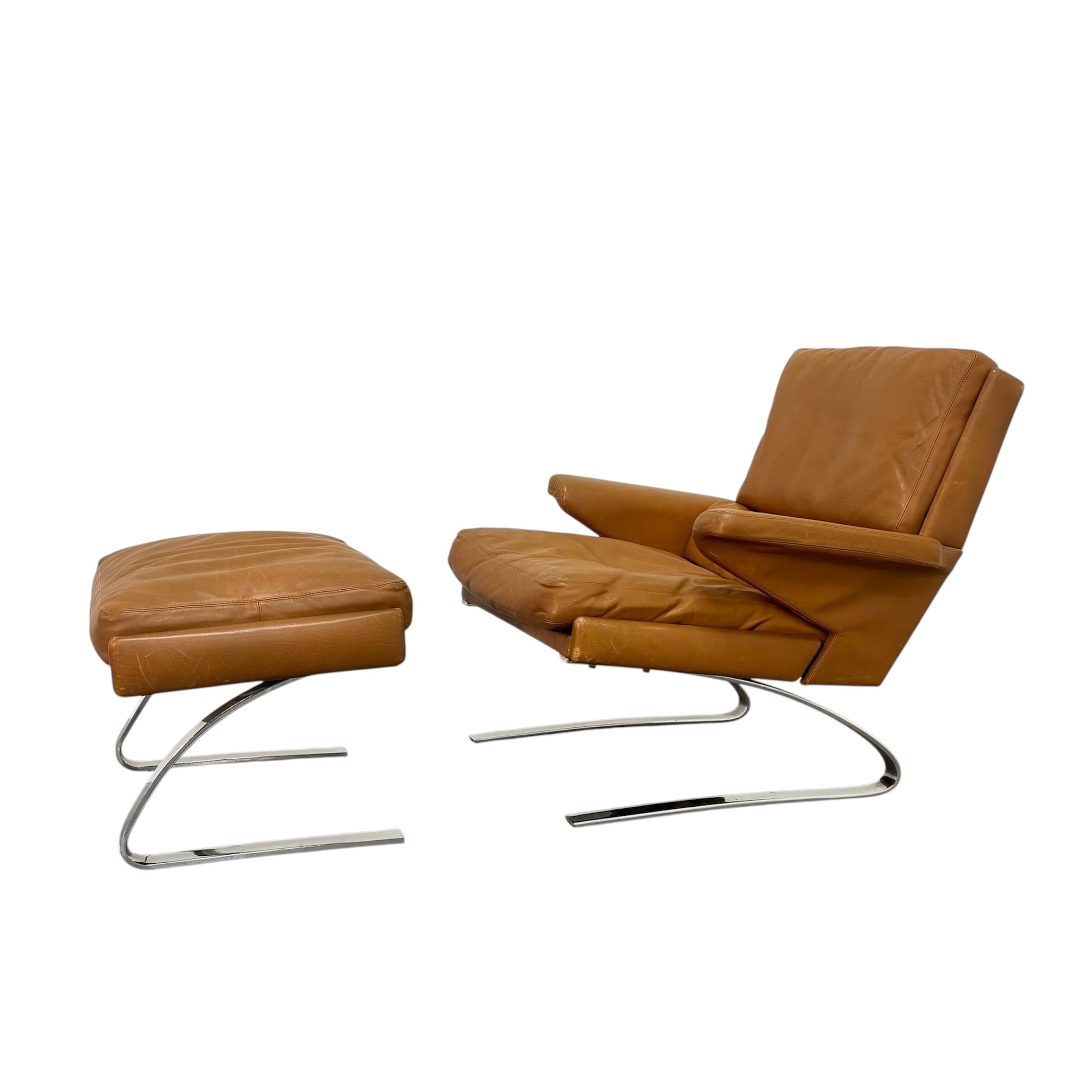 COR Swing lounge chair with hocker, 1970s