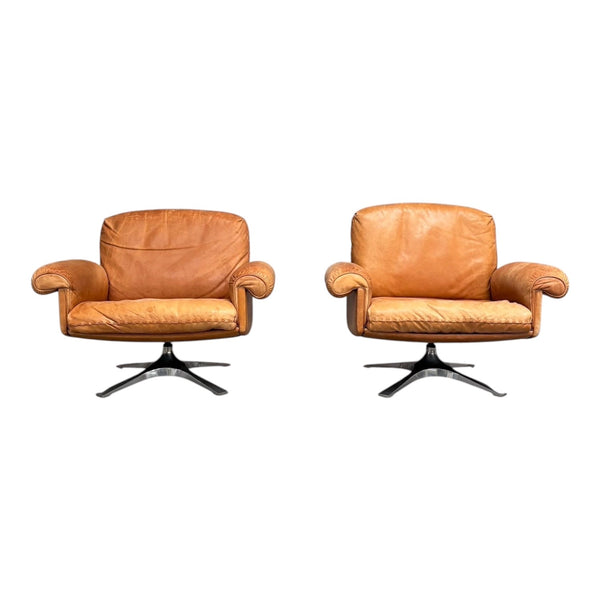 Set De Sede DS31 chairs, Switzerland 1970s
