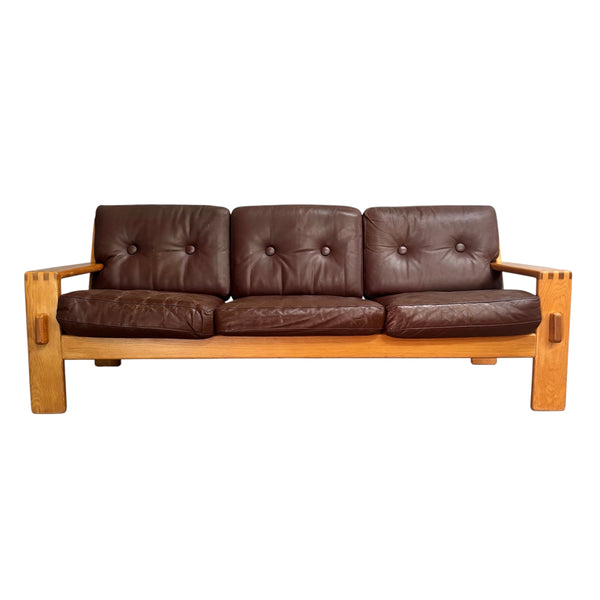 Vintage Asko Bonanza 3 seat sofa, Finland 1960s