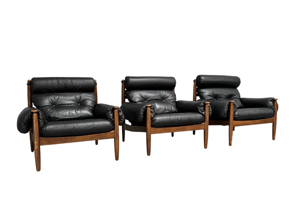 Lounge chairs by Eric Merthen for Ire Möbel AB, 1960s