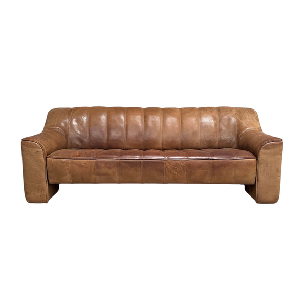 Vintage De Sede DS44 3 seat sofa, 1970s