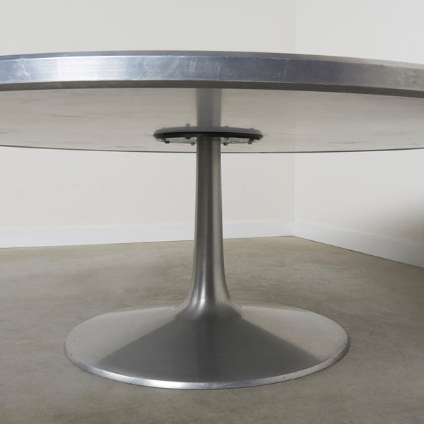 Large vintage coffee table by Poul Cadovius, 1970s