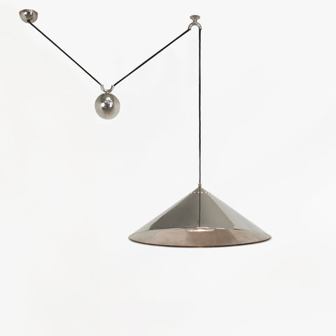 Vintage adjustable pendant by Florian Schulz, 1970s