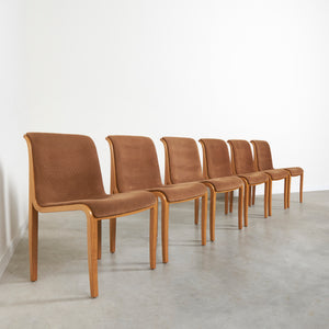 Six Bill Stephens dining chairs for Knoll, 1960s