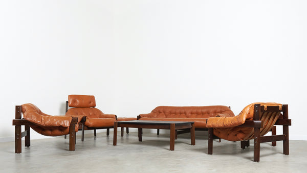 Vintage Percival Lafer lounge sofa, model MP-41