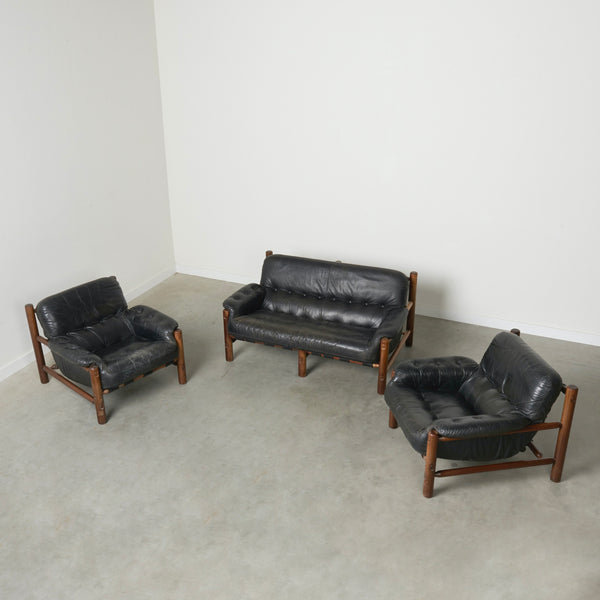 Vintage brutalist / Brazilian style sofa, 1960s