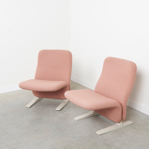 Set Concorde lounge chairs by Pierre Paulin for Artifort, 1970s