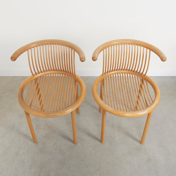 Vintage dining chairs by Herbert Ohl for Lübke, 1980s