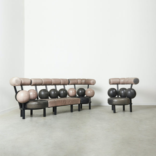 Globe sofa / chairs by Peter Opsvik for Stokke Møbler, 1980s