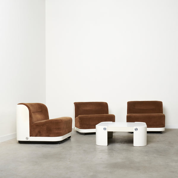 COR "Trinom" lounge set by Peter Maly, Germany 1960s