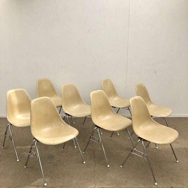 Set of 6 Eames DSS chairs by Herman Miller, 1960s