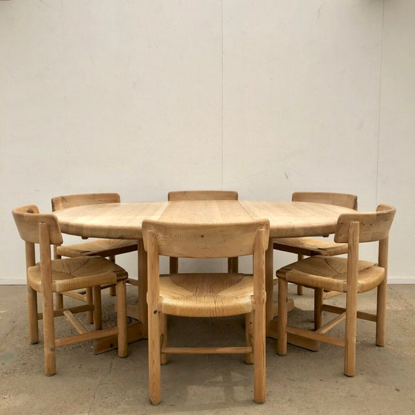 Dining set by Rainer Daumiller for Hirtshals Sawmill, Denmark 1970s