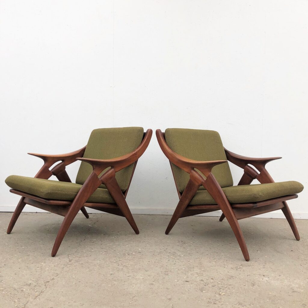 Set De ster lounge chairs, Dutch design, 1960s