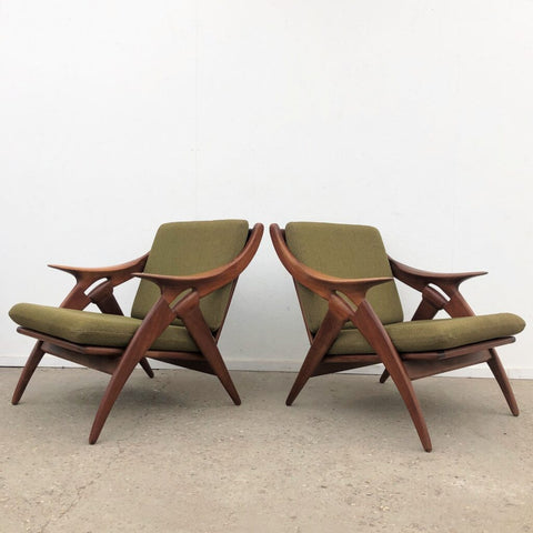 Set De ster lounge chairs, Dutch design, 1960s
