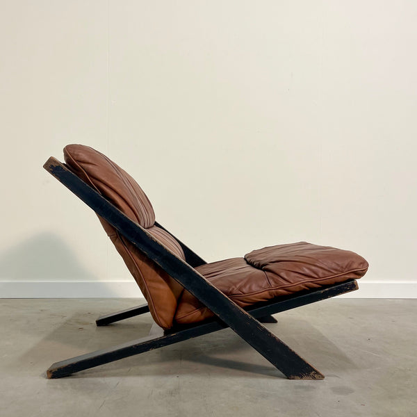 Vintage Ubald Klug lounge chair for De Sede, 1970s