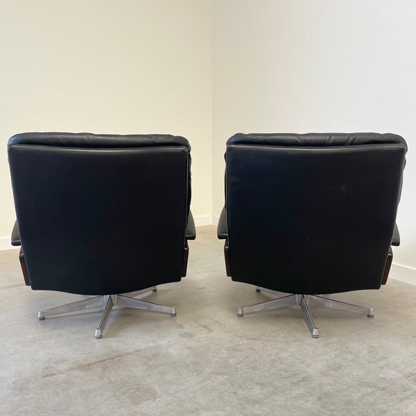 Two King chairs by André Vandenbeuck for Strässle, 1960s