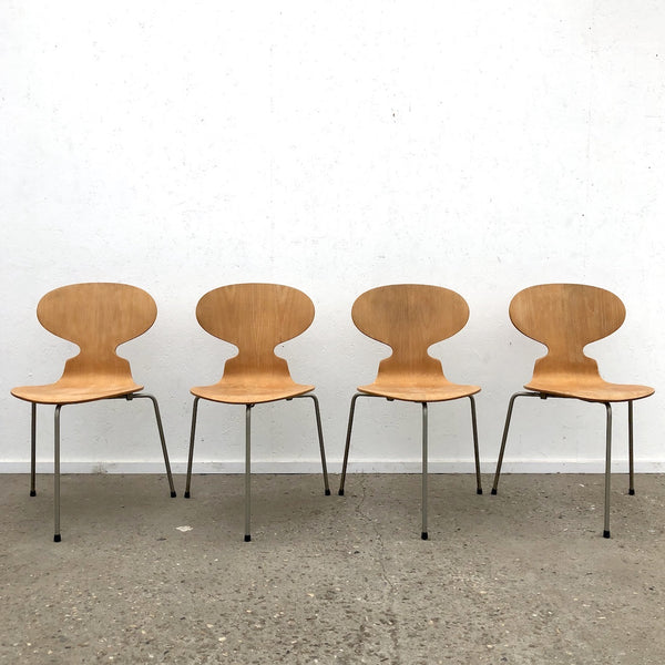Three legged Ant chairs by Arne Jacobsen for Fritz Hansen, 1960s