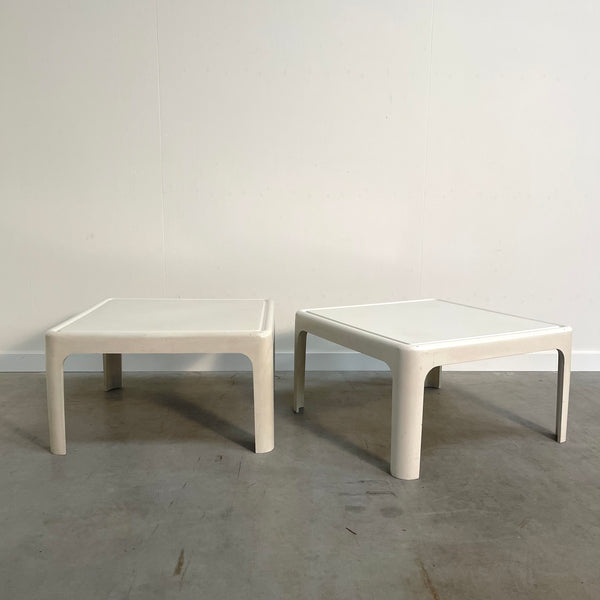 Set polyester side / coffee tables, 1970s